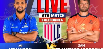 San Francisco Unicorns vs MI New York
