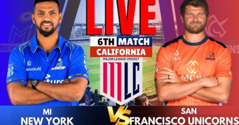 San Francisco Unicorns vs MI New York