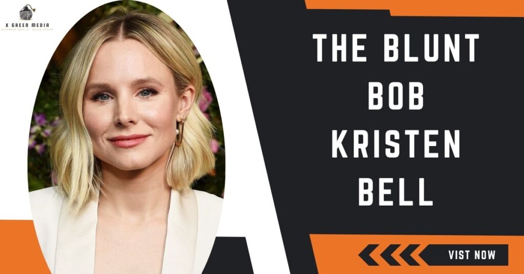 The Blunt Bob – Kristen Bell