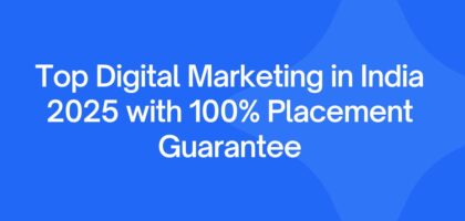 Top Digital Marketing in India