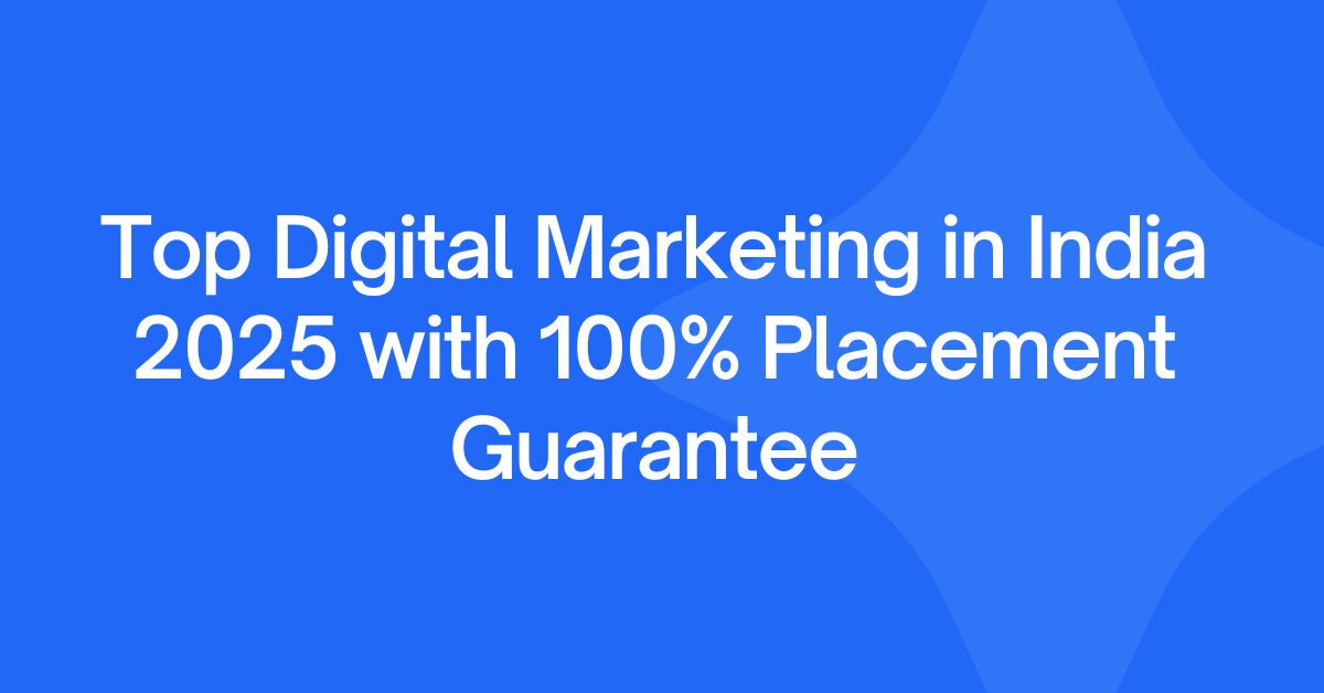 Top Digital Marketing in India